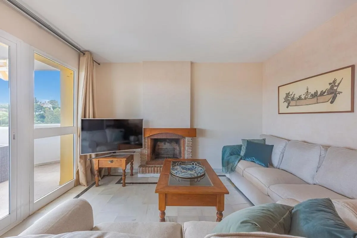 Sitio de Calahonda Charming Andalusian Style Flat Pool, Golf And Parking 아파트